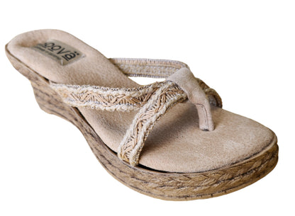 Alexia Natural Jute Sandal