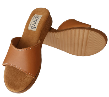 Betty Camel Sandal