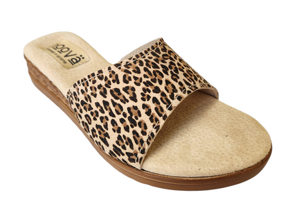 Betty Leopard Sandal