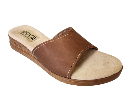 Betty Mid Brown Sandal