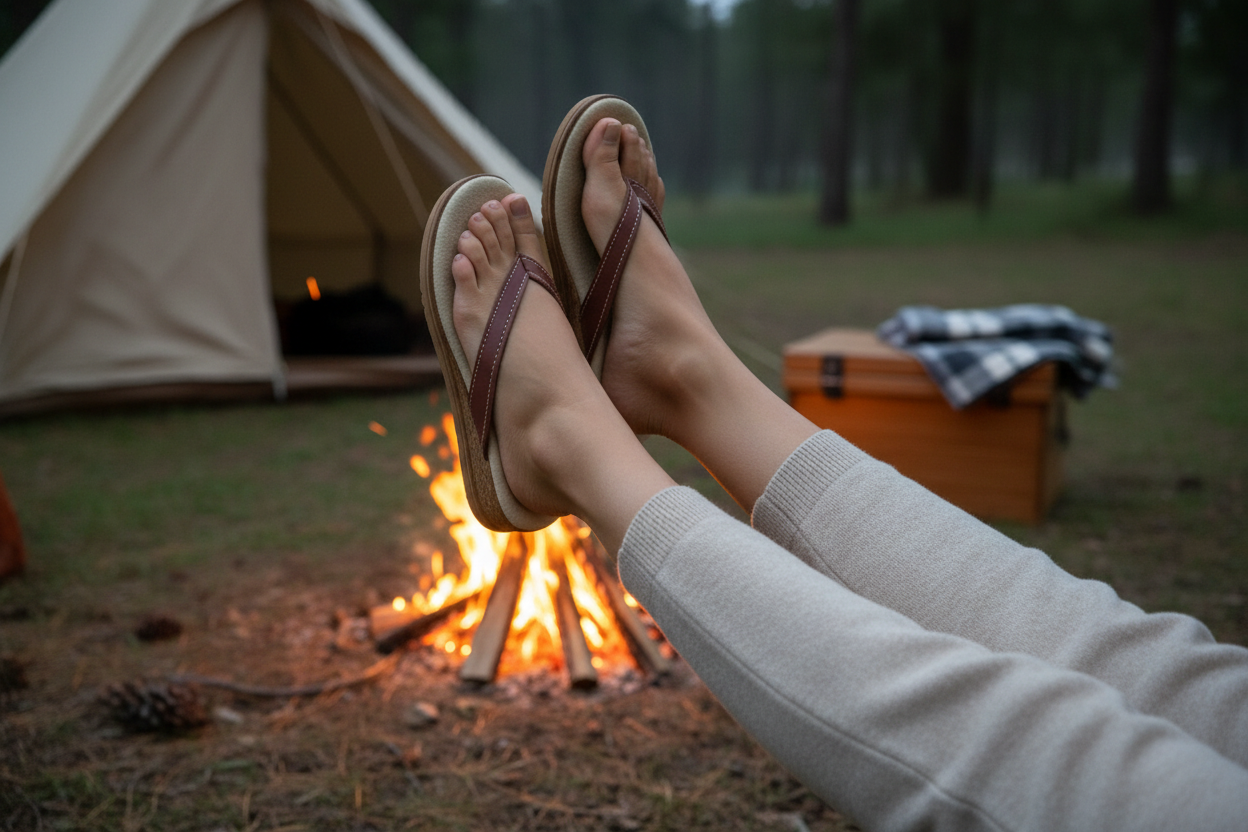 Clare Antique Latigo Sandal