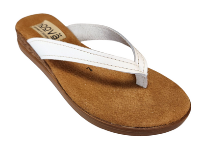Clare White Sandal