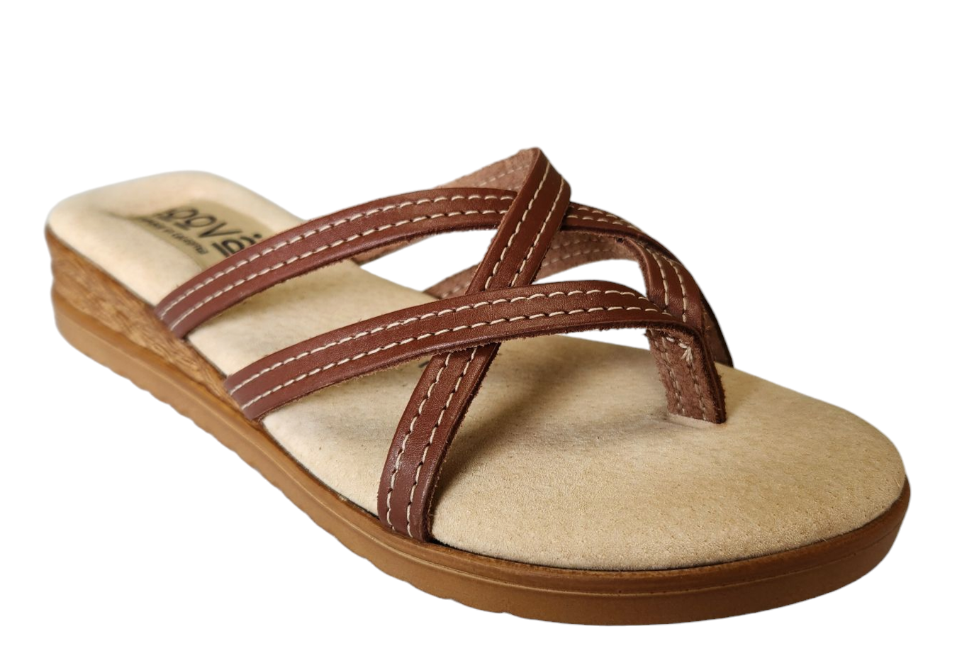 Heidi Mid Brown Sandal