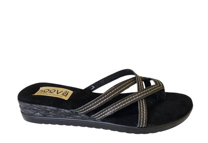Heidi Black Sandal