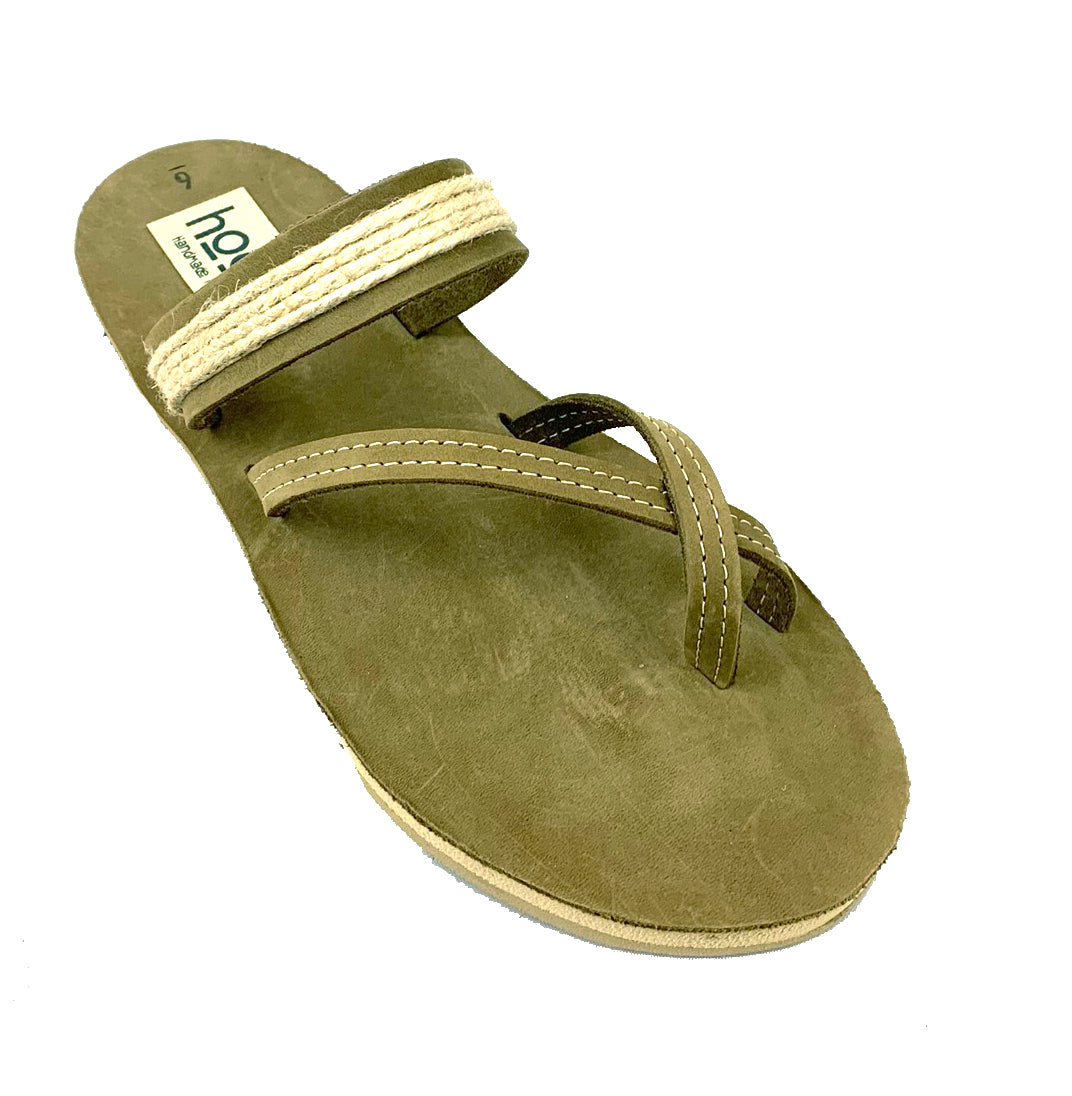 Lupe Tan/Jute Sandal
