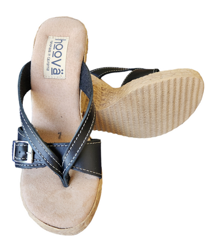 Lucky Black Sandal