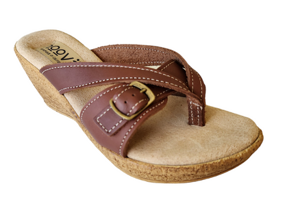 Posy Antique Latigo Sandal