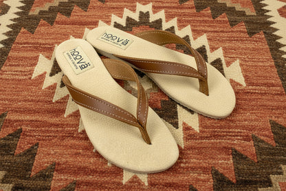 Sarah Mid Brown Sandal