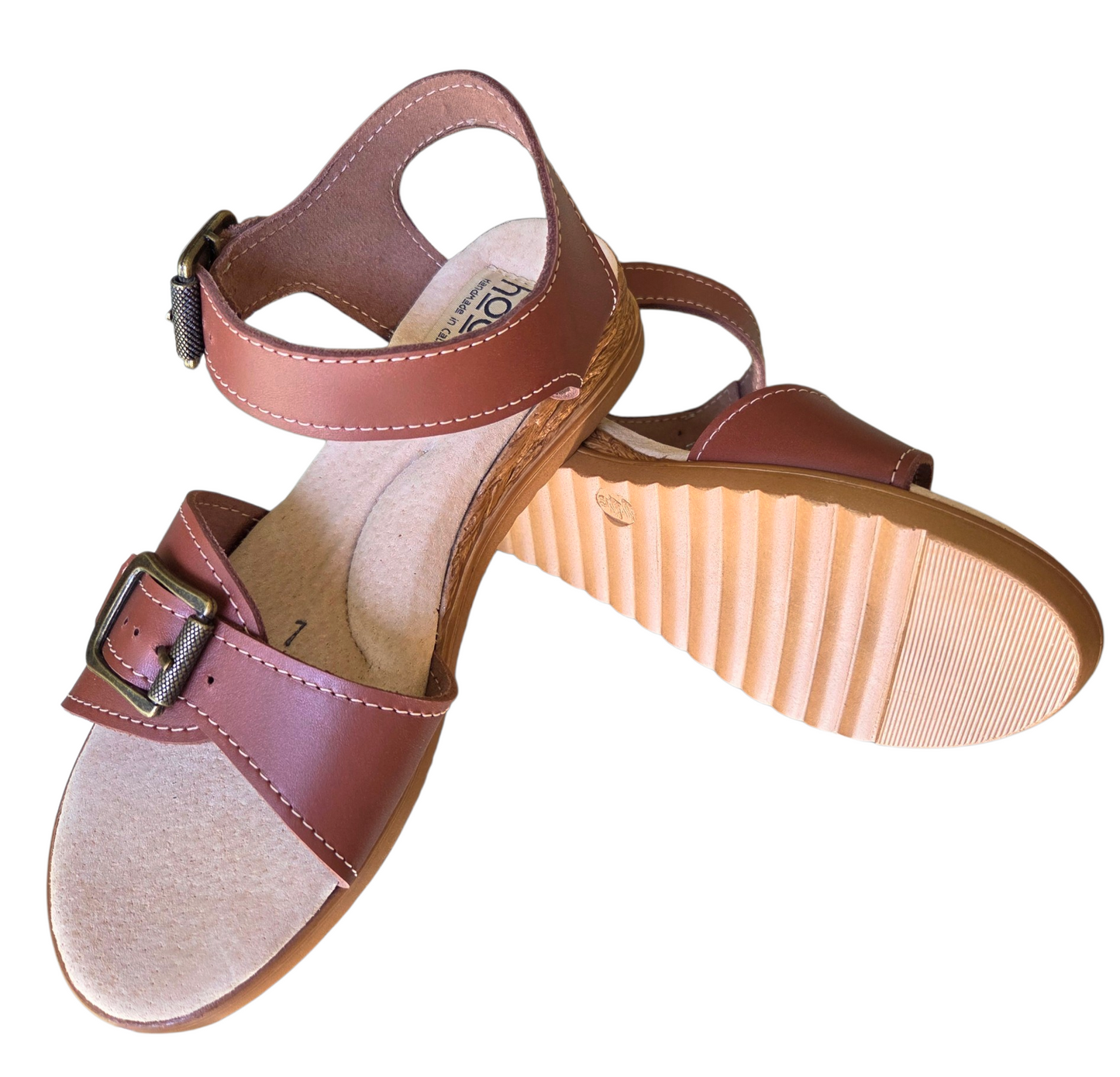 Winnie Antique Latigo Sandal