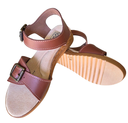 Winnie Antique Latigo Sandal