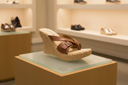 Lucky Mid Brown Sandal