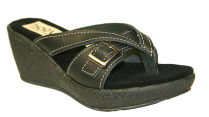 Posy Black Sandal
