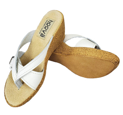 Posy White Sandal